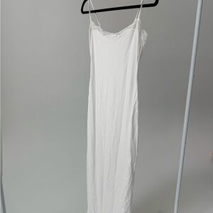 Skims Fits Everybody Lace Long Slip Dress